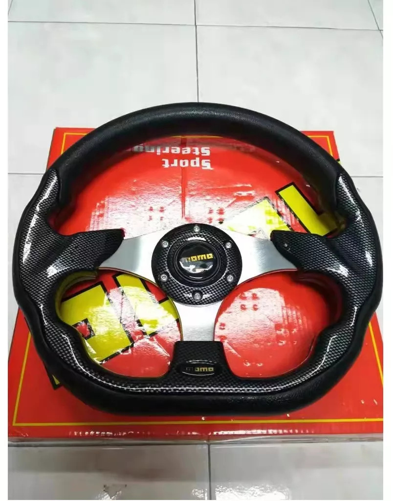 Flat bottom MOMO Steering Wheel